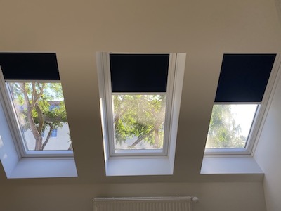 Kita Verdunkelung der Dachfenster